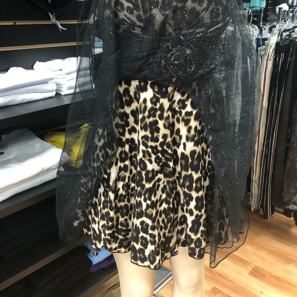 Speechless juniors women’s cheetah cocktail dress - Picture 4 of 8